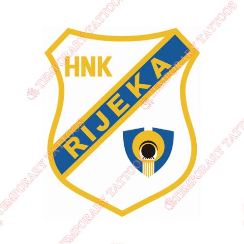 HNK Rijeka Customize Temporary Tattoos Stickers NO.8358